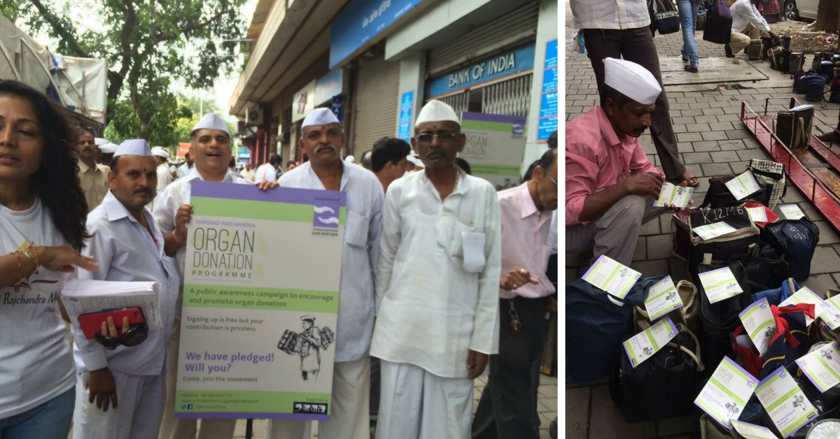 Mumbai’s Dabbawalas Are Using Tiffins to Spread an Important Message on This Organ Donation Day