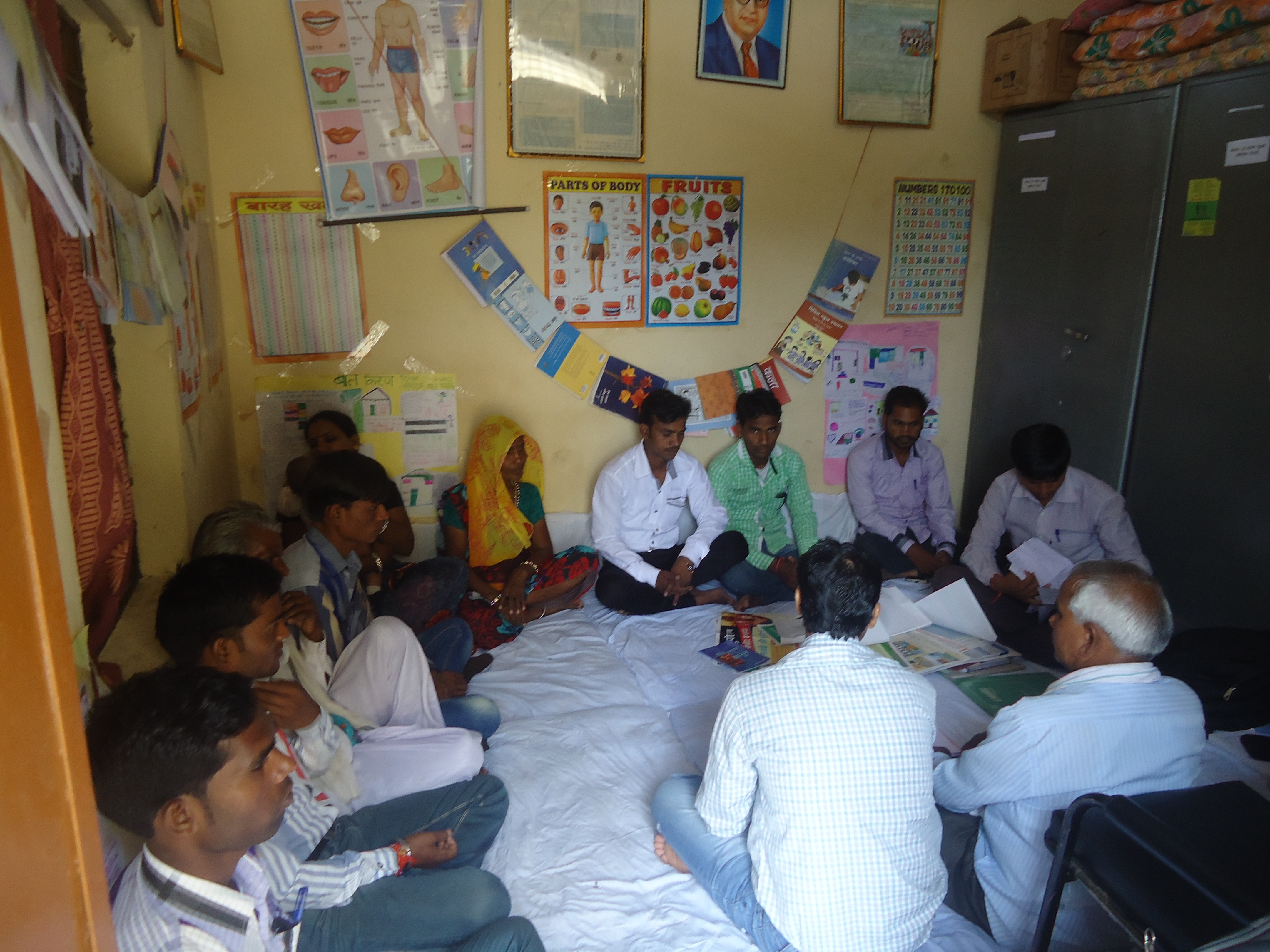 Volunteers at the Resource Centre