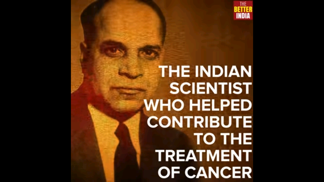 VIDEO: The Indian Scientist Who Helped Contribute to the Treatment of Cancer