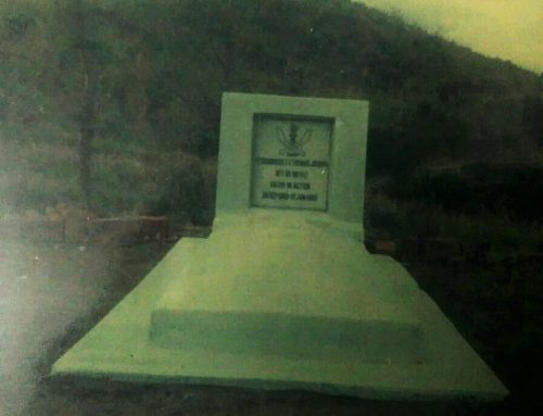 E T Joseph's grave - in 1992