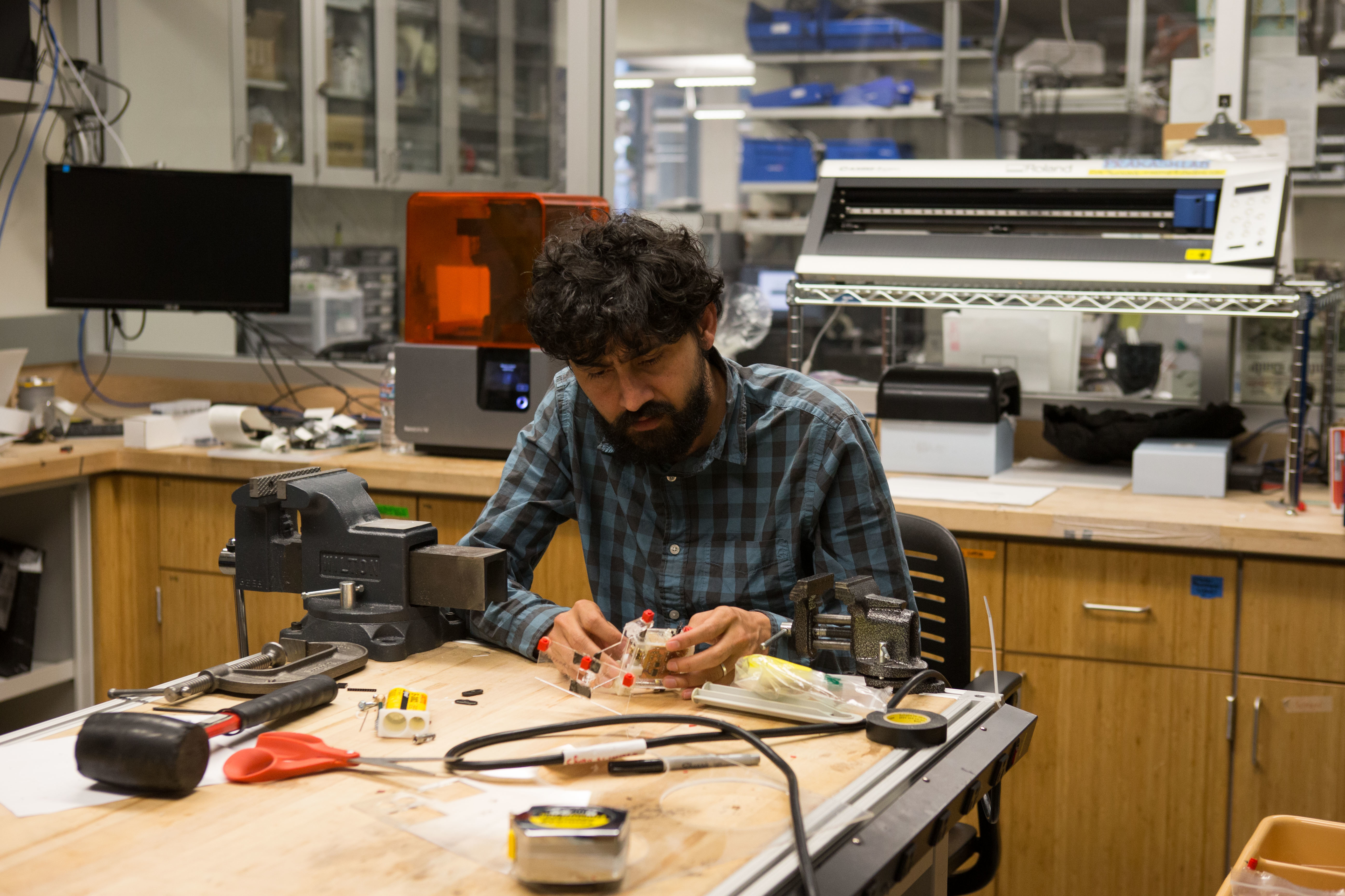 Manu Prakash, 2016 MacArthur Fellow, Stanford University, Stanford, CA, September 8, 2016.