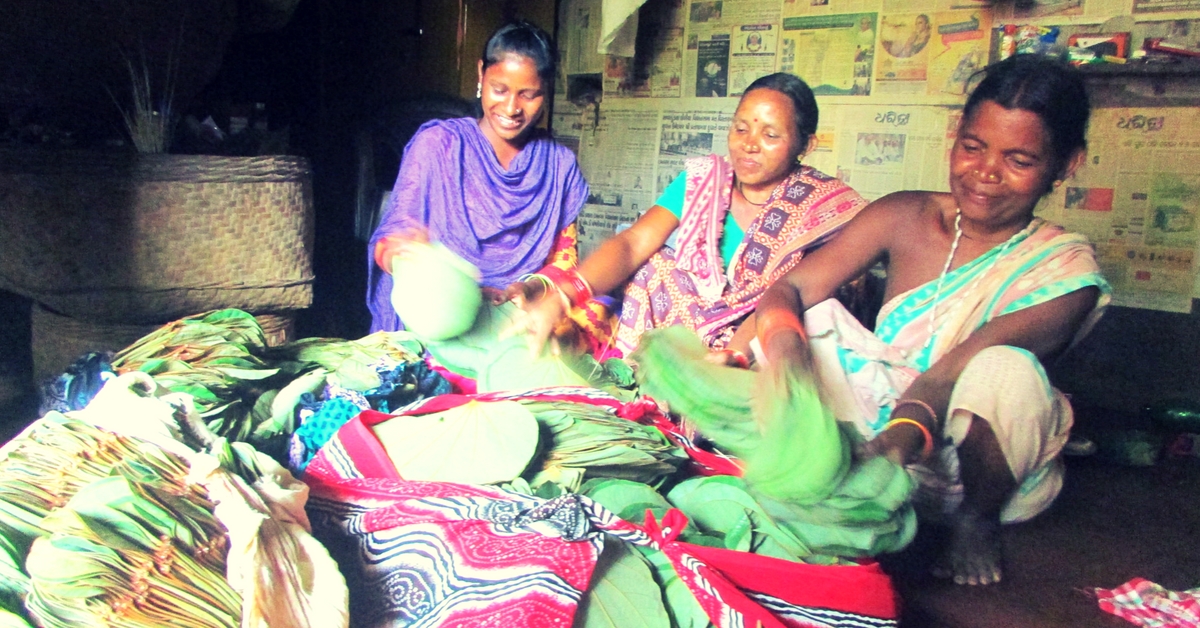 How Tribal Women from Odisha Have Been Using Leaves to Make a Living for Centuries