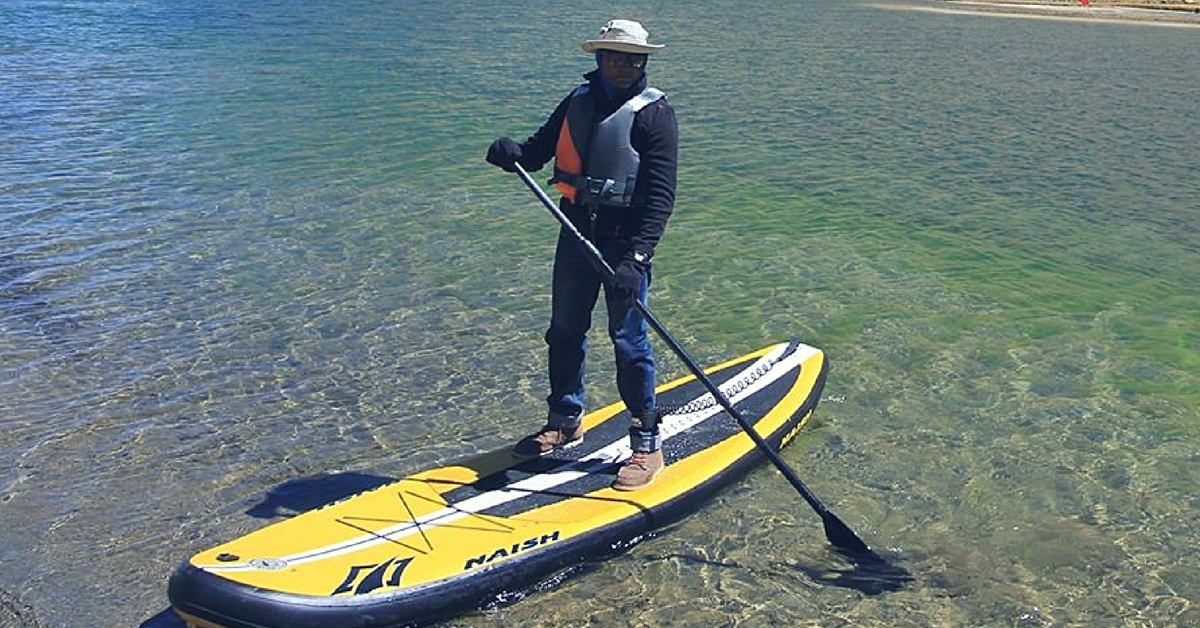 This Geologist Is Trying to Save Lakes in a Surprising Way – by Setting Records in Paddling!