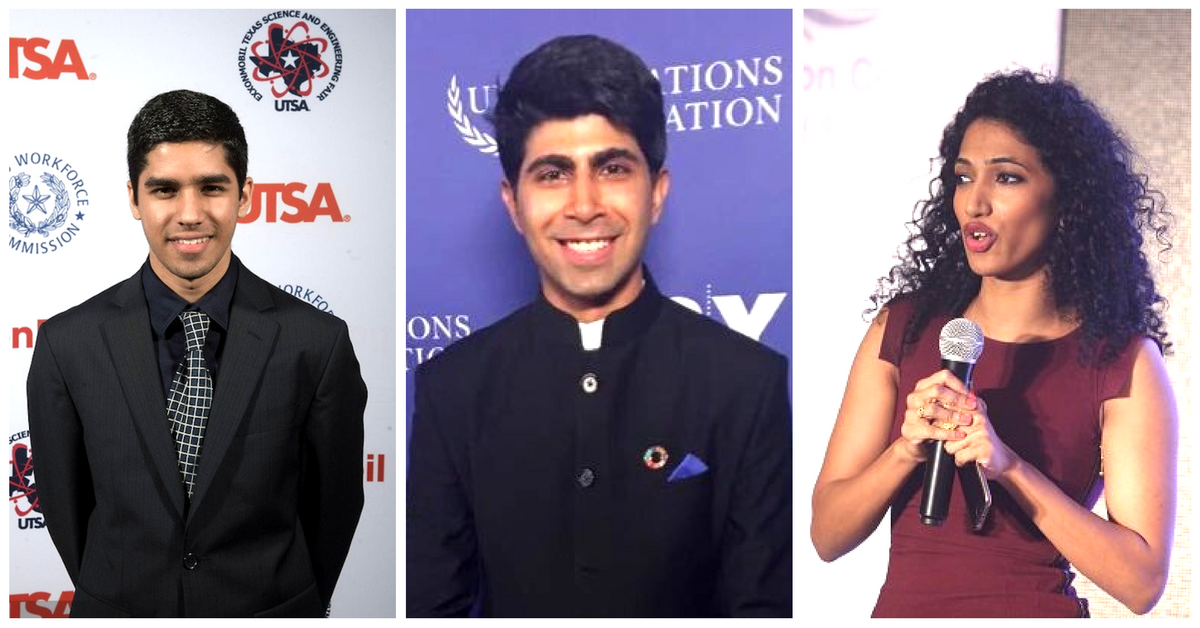 Meet the 2 Indians and 1 Indian-American Who Were Selected Among the 17 UN Young Leaders 2016