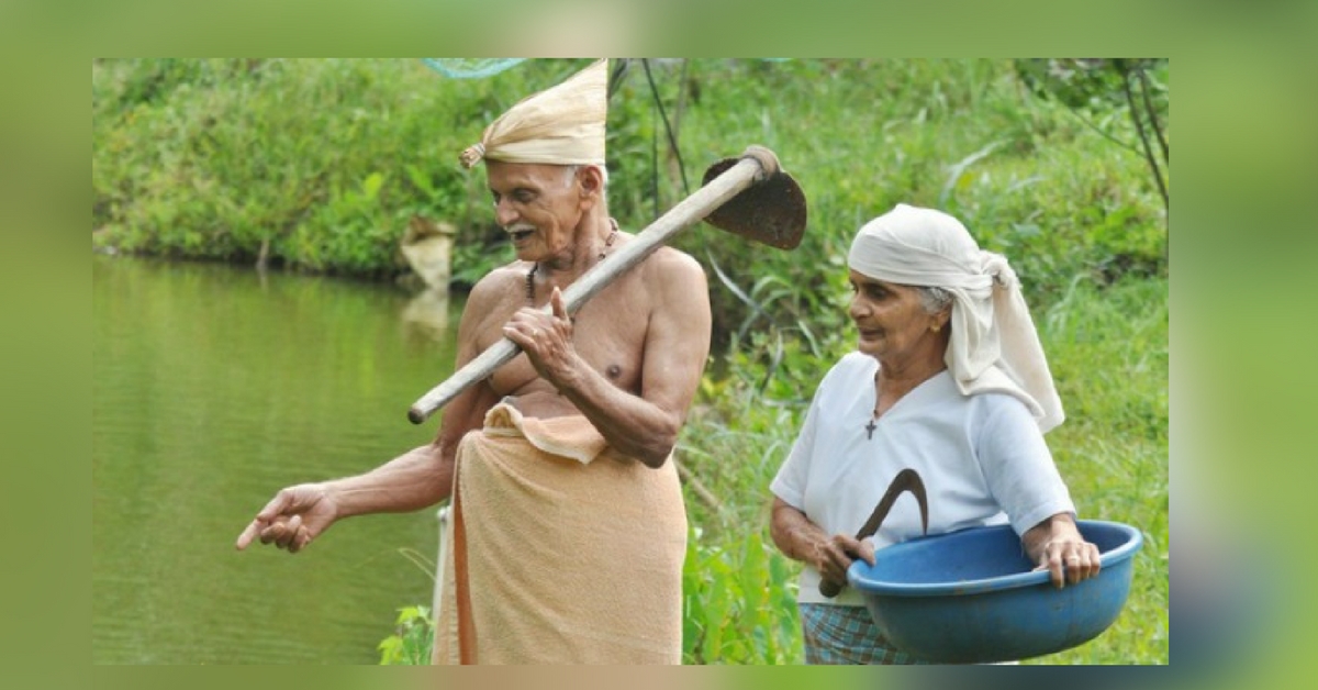 100-Year-Old Freedom Fighter And His Octogenarian Wife Till Their Own Land in Idukki