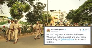 How Bangalore Police Made Good Use of Social Media to Help Citizens during Cauvery Riots