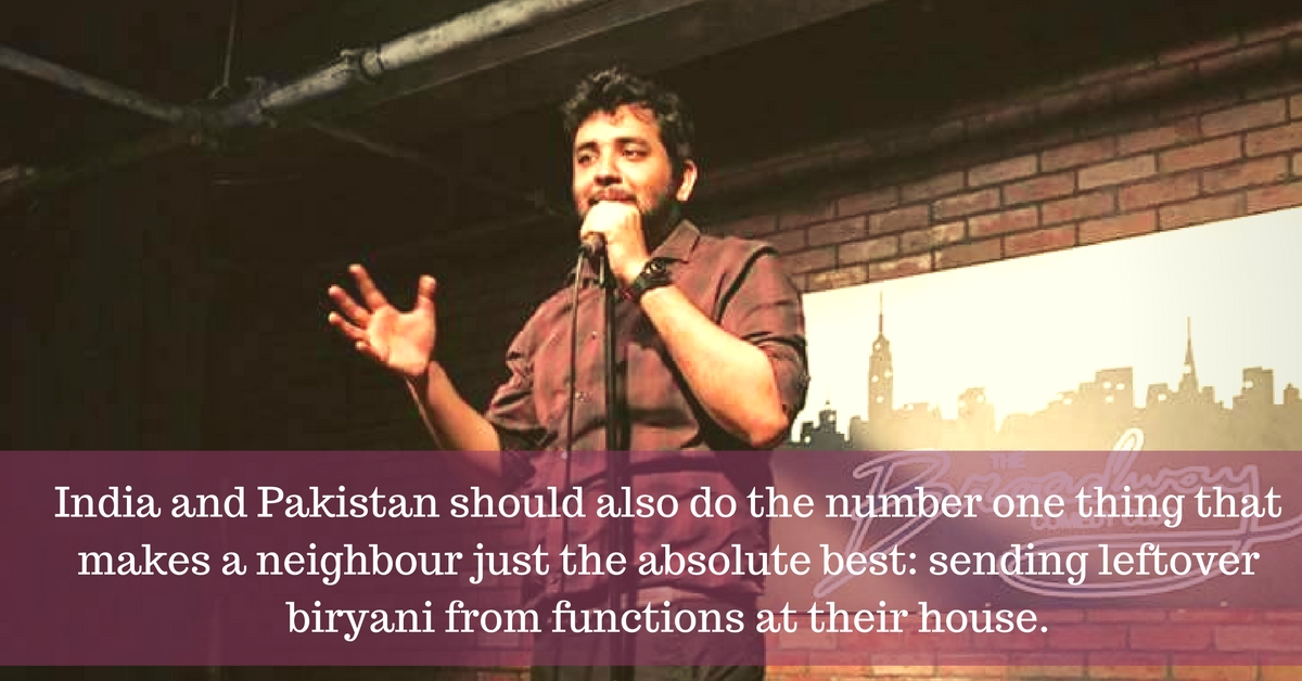 This Pakistani Comedian Has the Best & Most Hilarious Reasons Why India-Pak Should Not Go to War