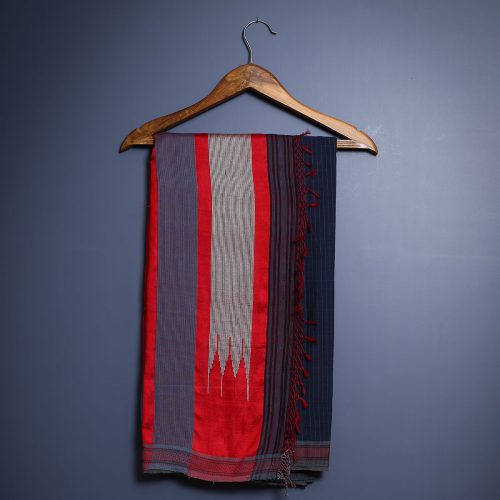 A handwoven Ilkal saree from our collection