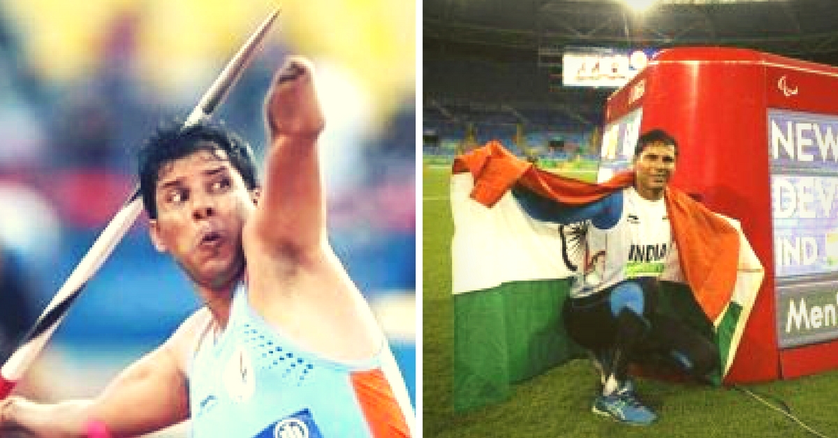From Losing a Hand When He Was 8, to Clinching Gold at Rio – Devendra Jhajharia’s Inspiring Journey