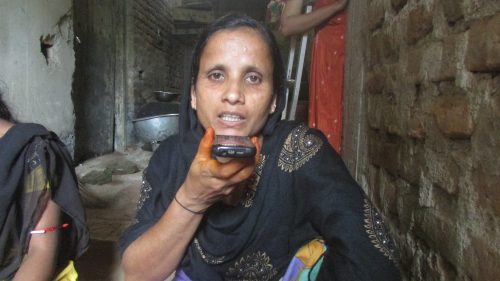 Sahida Khatun is confident of using the Azaadi Ki Udaan service to gain information on her rights as a disabled woman. 