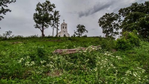 An idyllic church in the rustic countryside of Araku