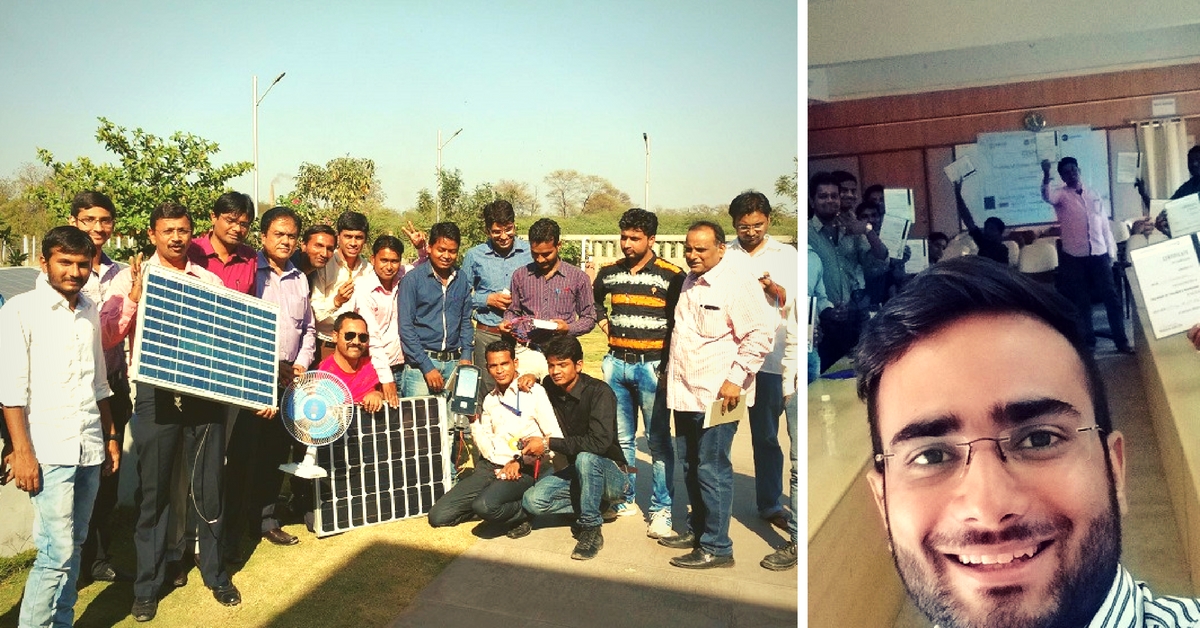 How a 25-Year-Old Delhi Boy Is Creating Solar Entrepreneurs in Rural India