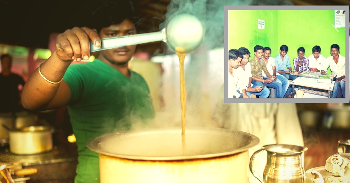 A ‘Starbucks’ in Rural Karnataka – Tea Seller Offers Free Internet with a Cup of Chai worth Rs 5!