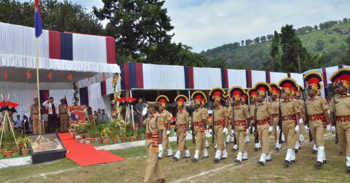 A parade on Assam Police Day 2016. Source: Assam Police