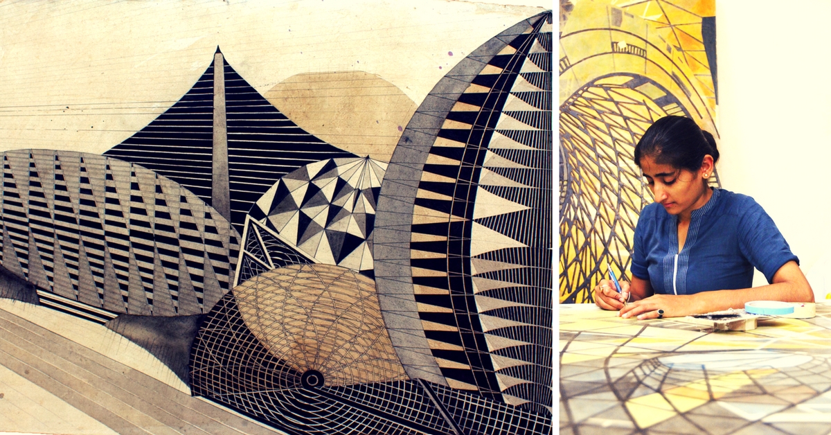 25-Year-Old Makes Paintings and Sculptures with Stunning Geometric Patterns Using Beeswax