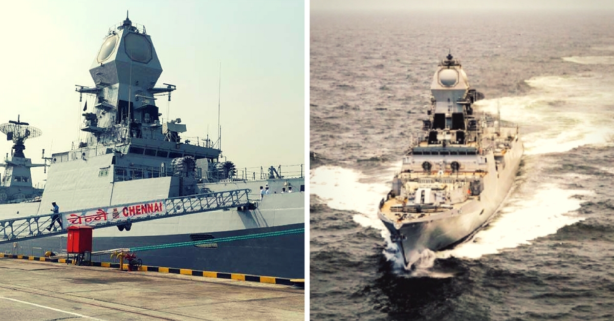 INS Chennai – 10 Things You Must Know about the Largest ‘Made-In-India’ Warship of the Indian Navy