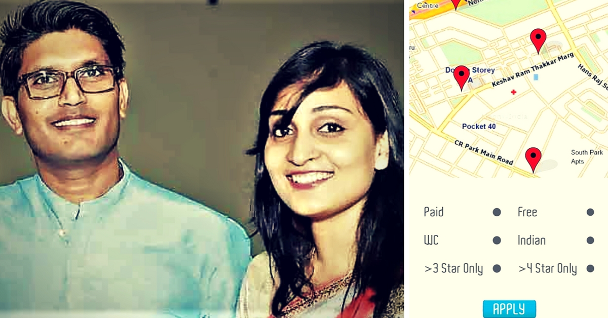 An Enterprising Young IAS Couple Has Developed an App to Help Anyone Find Clean Toilets!