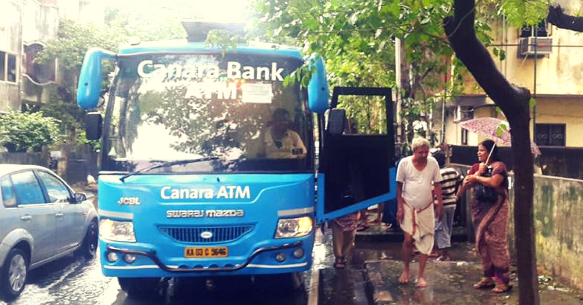 Canara Bank Rolls out ATM Bus: Offers Relief from Long Queues to Bengaluru Citizens