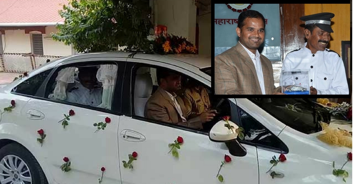Akola Collector Switches Roles with His Driver on His Last Working Day, Chauffeurs Him to Work