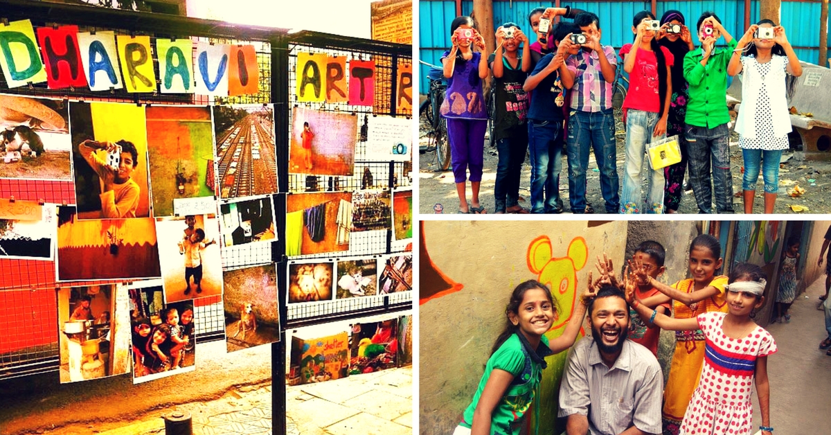 Welcome to Dharavi Art Room – A Safe, Colourful Space Where Children Come to Draw, Paint, & Explore