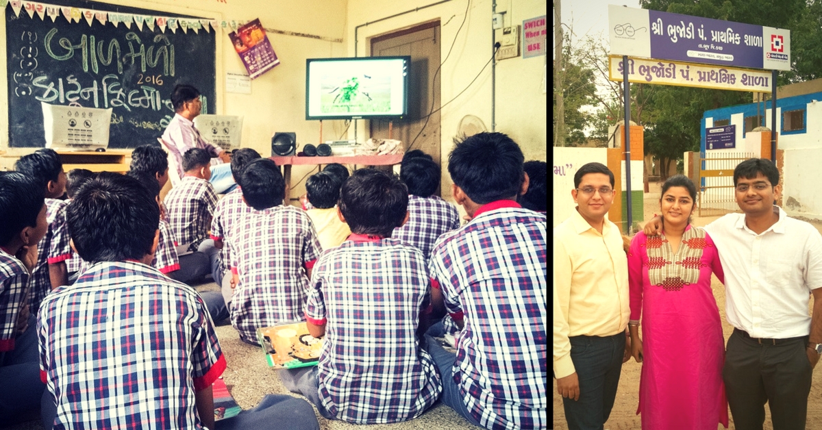 This Duo Converted Boring Textbooks into Fun Videos and Animation for School Kids in Gujarat