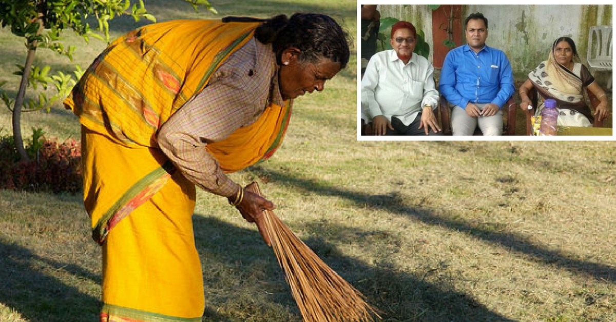 This 60-YO Peon Celebrated her Retirement Day in the Presence of her IAS, Doctor & Engineer Sons