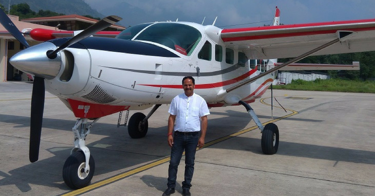 A Farmer’s Son with No High-Flying Management Degree Starts an Airline Company in the Himalayas