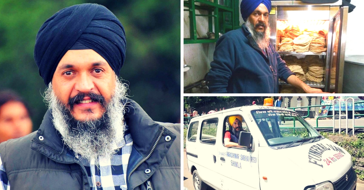 From Driving the Funeral Van to Feeding Cancer Patients, Shimla’s ‘Vela’ Bobby Does It All for Free!