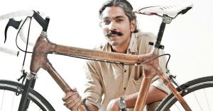 This Son of a Carpenter Made India's First Bamboo Bicycle for a Greener Ride