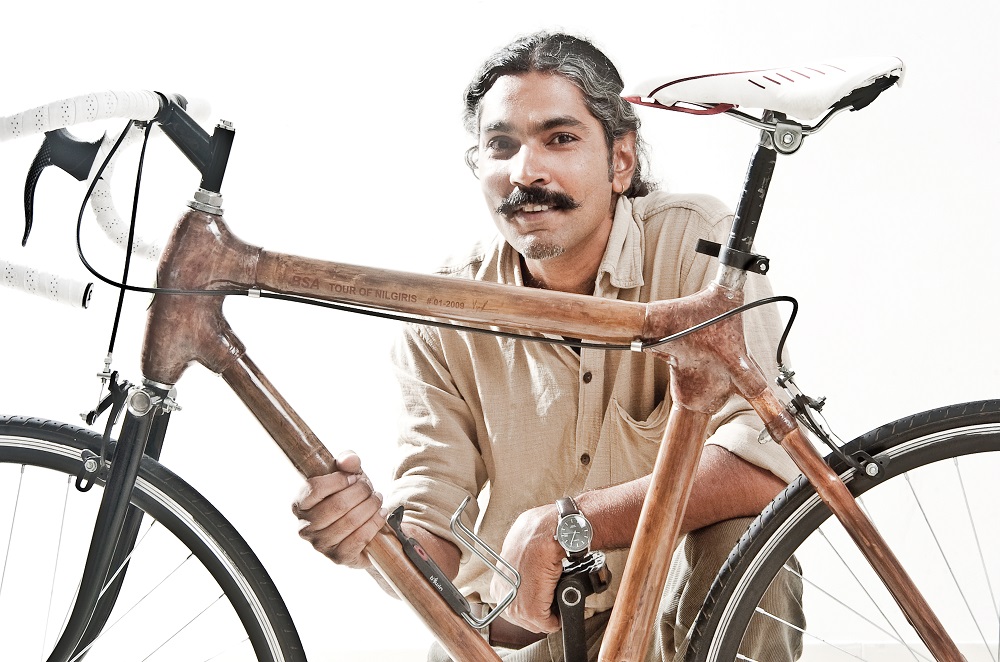 Vijay Sharma the Son of a Carpenter Made India s First Bamboo Bicycle