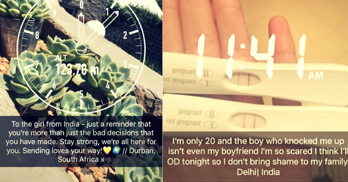 When a Delhi Girl Wanted to Commit Suicide, Here’s How a Snapchat Community Saved Her Life