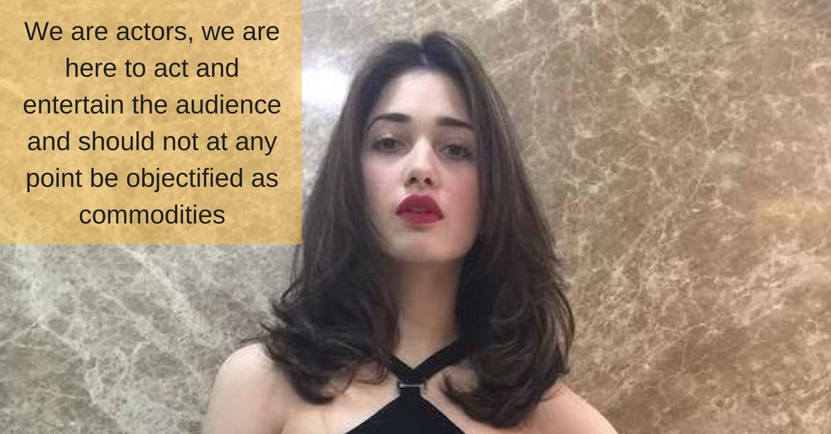 Tamil Actress Tamannaah Calls out Her Director for His Sexist Remarks