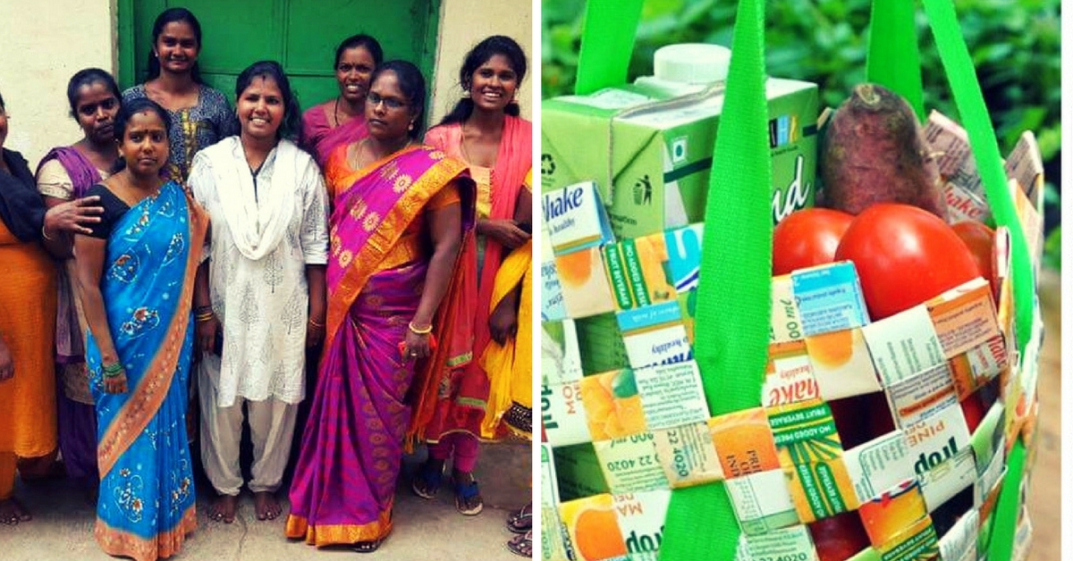These 11 Women Do Their Bit for the Environment by Turning Juice Tetra Packs into Amazing Products