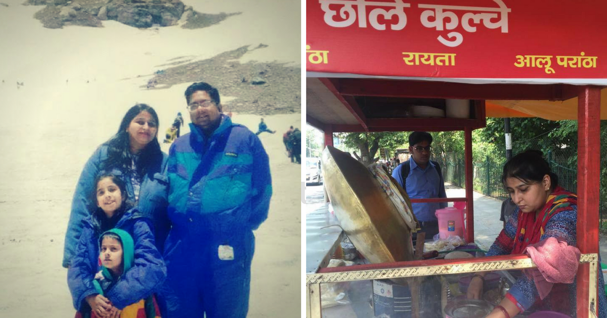 This Teacher Who Started a Chole Kulcha Cart Is Now Helping Other Street Vendors To Go Cashless