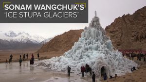 VIDEO: These 'Ice Stupa Glaciers' Are a Solution to Water Crises in Ladakh