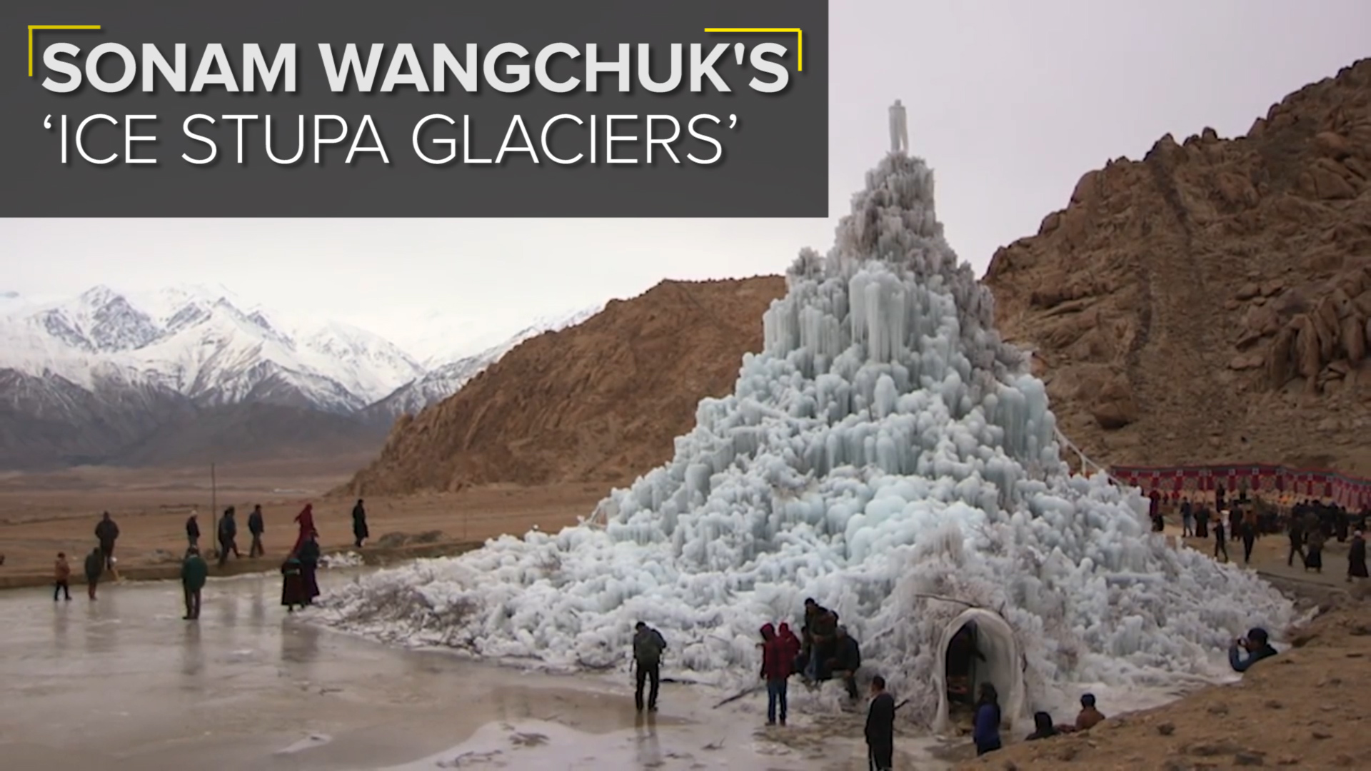 VIDEO: These ‘Ice Stupa Glaciers’ Are a Solution to Water Crises in Ladakh