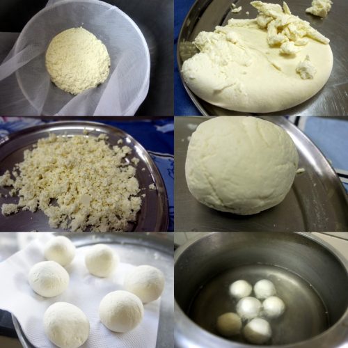 Making-rasgulla