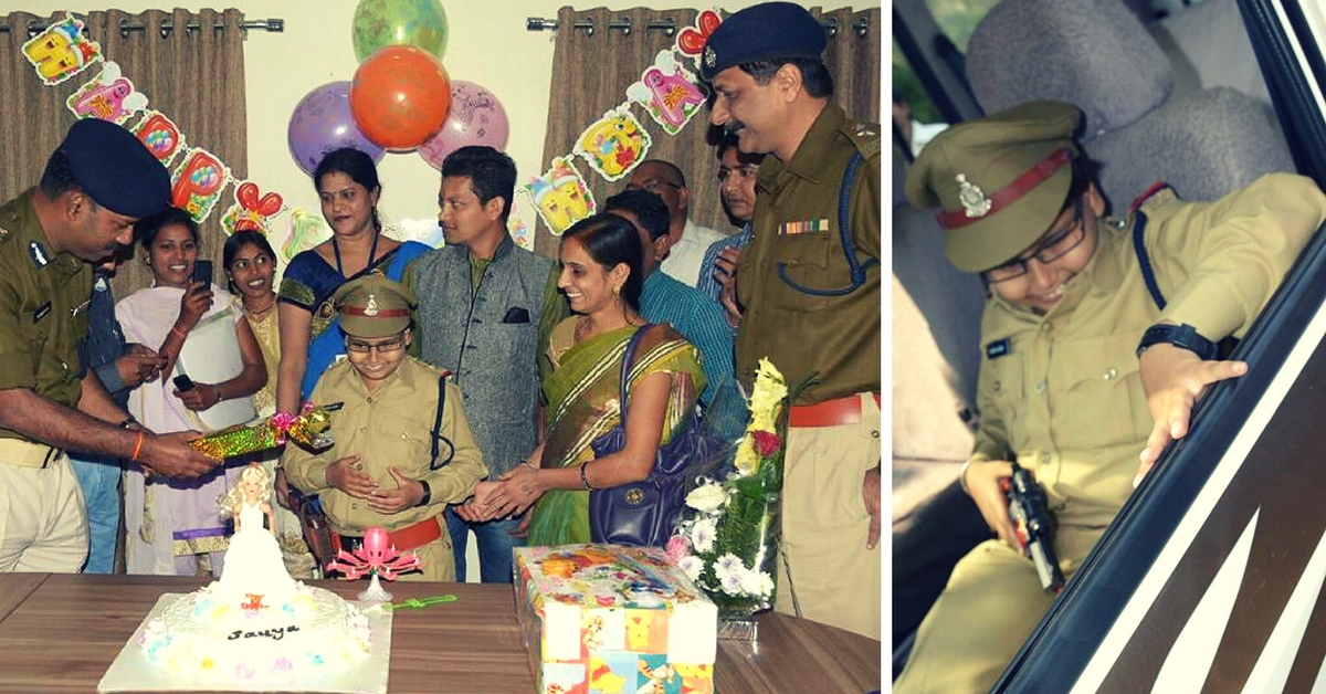 Raipur Police Officers Celebrated an 11-YO Visually Impaired Girl’s Birthday Just the Way She Wanted