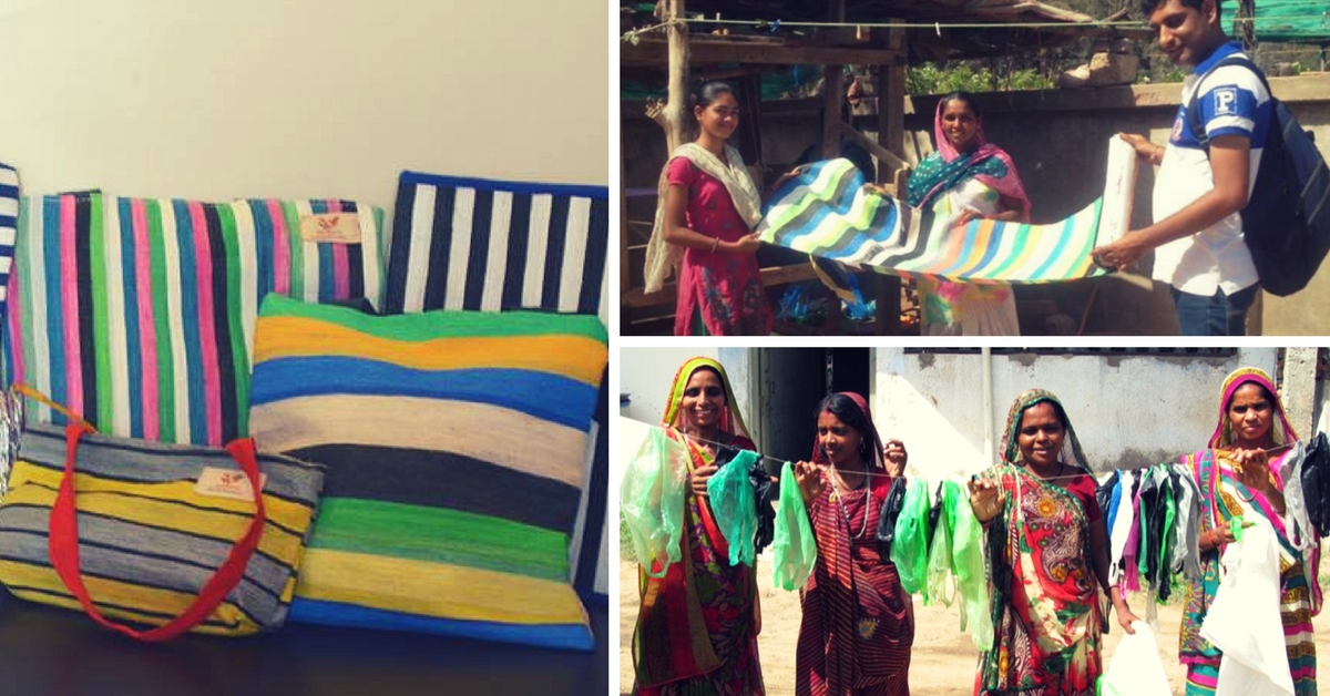 These IT Professionals Show India How To Turn Waste Plastic Bags Into  Fashionable Handbags