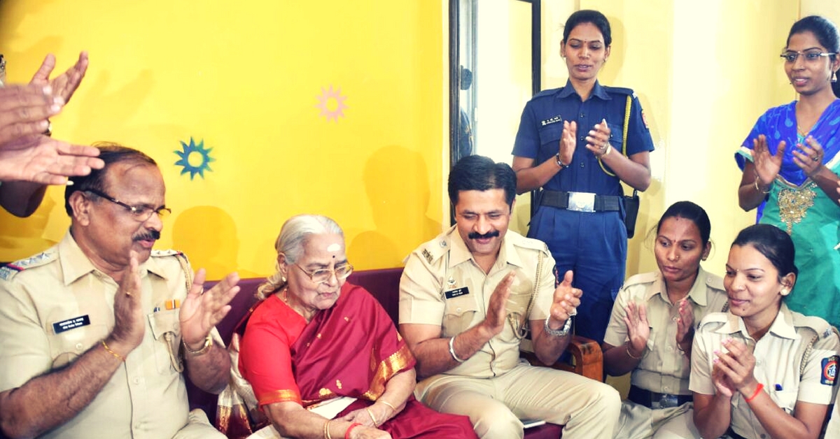 In a Heartwarming Gesture, Mumbai Cops Surprise a Lonely 83-Year-Old with a Birthday Party