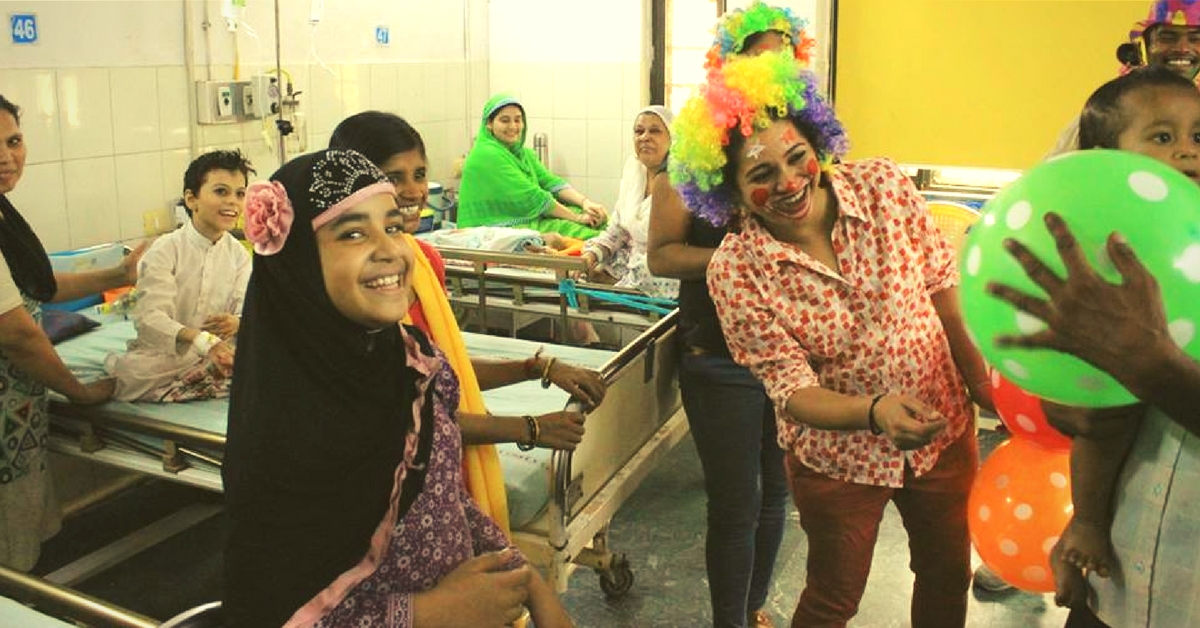 How a Clown in Delhi Is Helping Ailing Kids Cope With Tough Times
