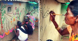 Madhubani Murals On The Walls of These Jharkhand Village Homes Depict the Life & Times of Tribals