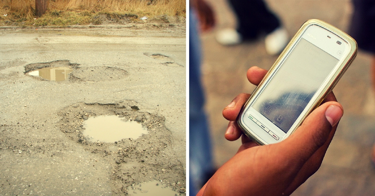 Bangaloreans, Click a Pothole, Send It to BBMP via an App, and Get Paid If They Don’t Fix It – SOON!