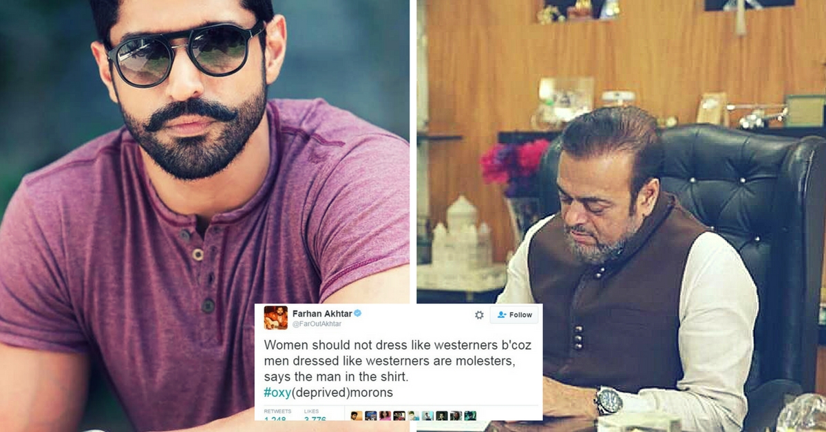 How Farhan Akhtar & Twitterati Called out Abu Azmi’s Sexist Comments on Bangalore Mob Molestation