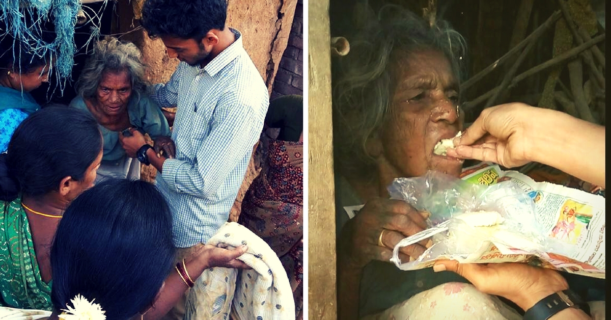 Acting on an Anonymous Call, Andhra Youngsters Rescue Elderly Woman Starving for 2 Months