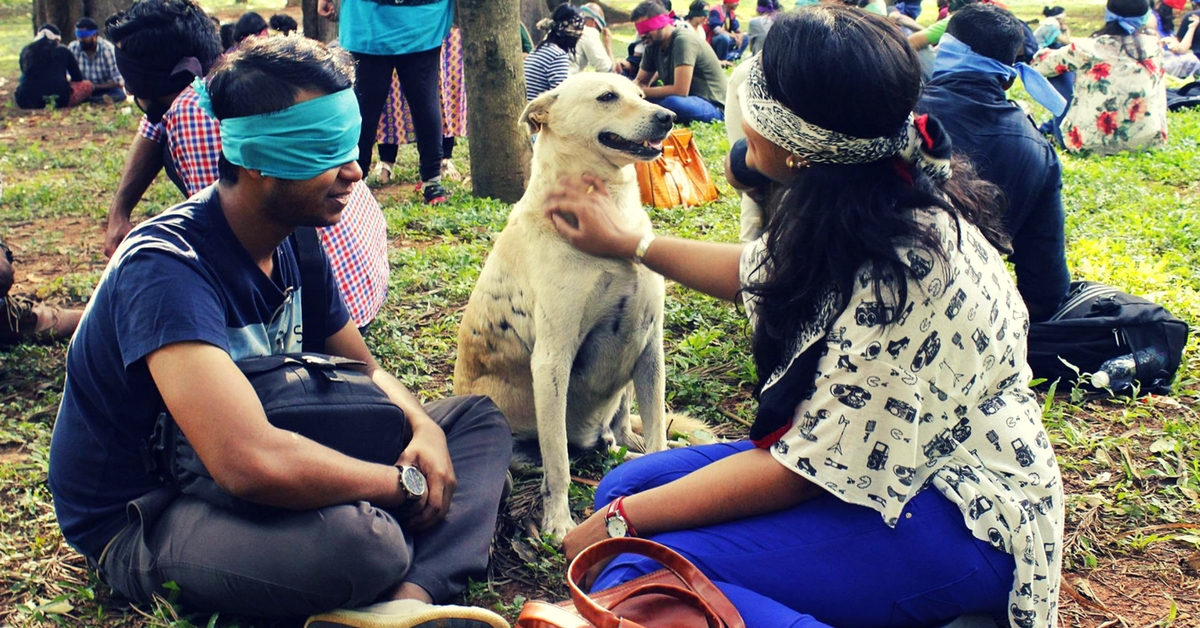 How Blindfolded Conversations Can Help You See the Other Side and Open up to Strangers Too