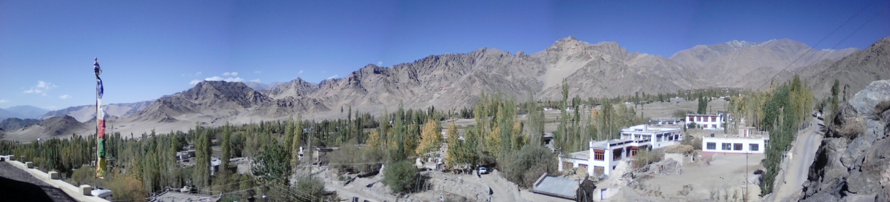 Panorama of Leh Valley, Ladakh