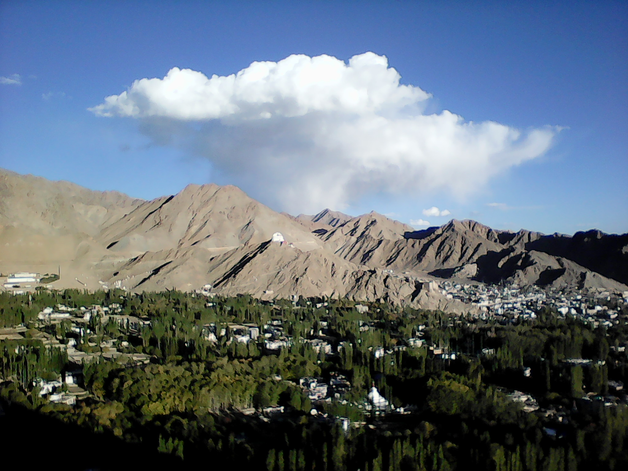 View onto Leh Valley, Ladakh