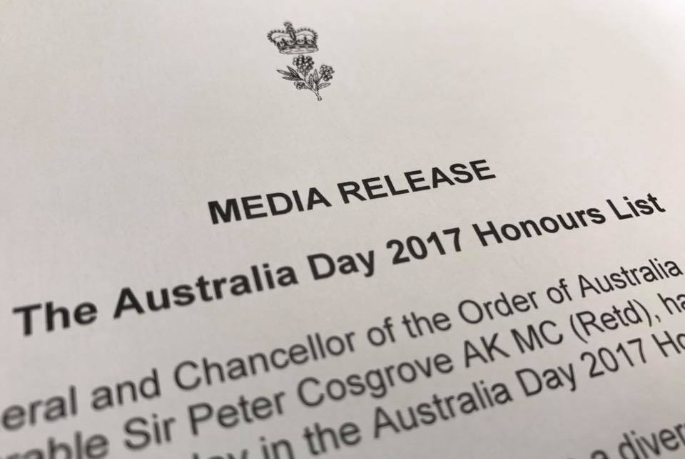 Honours List