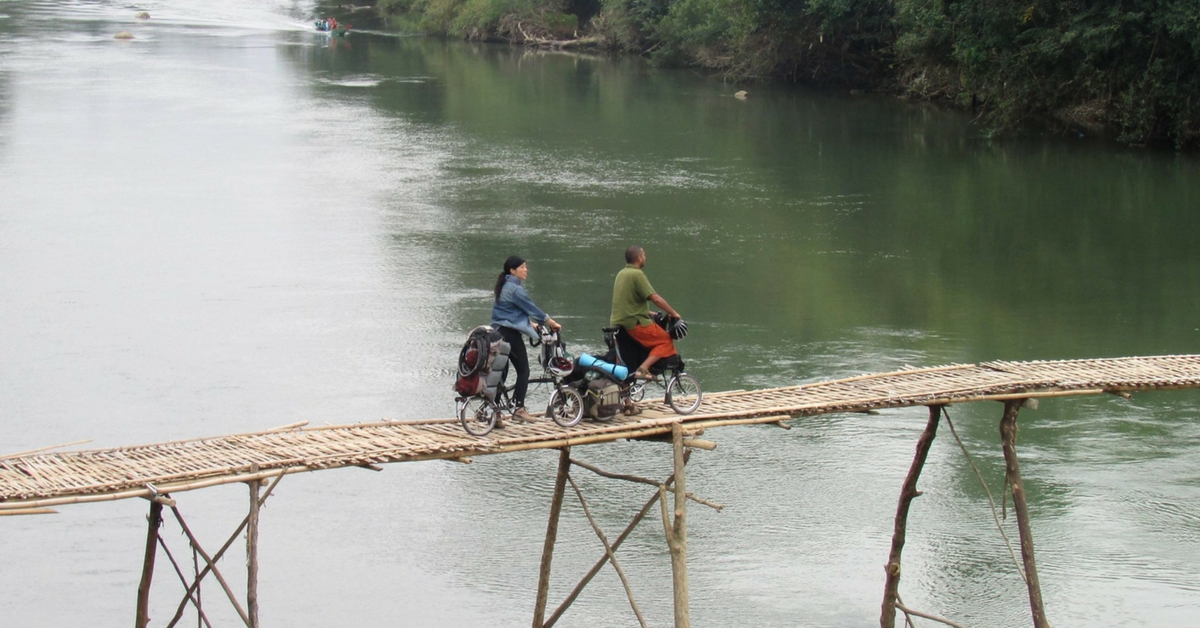 On 2 Cycles and a Tight Budget, This Indo-Japanese Couple Has Been to 17 Countries in a Year